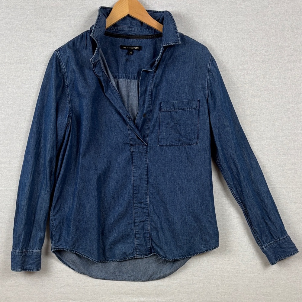 Rag & Bone /Lightweight Jean Shirt Cotton-Tencel